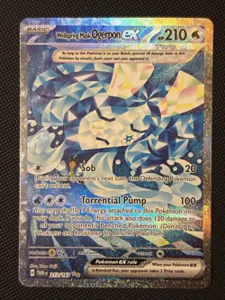 2024 Pokemon TWMen Twilight Masquerade 213/167 Wellspring Mask Ogerpon ex - Image 1