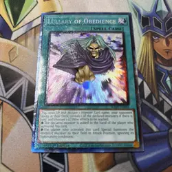 Lullaby of Obedience 1st Edition Prismatic Collector's Rare RA04-EN085 Yu-Gi-Oh! - Image 1