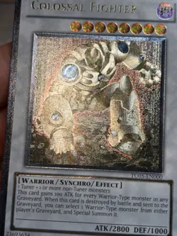 Colossal Fighter Turbo Pack TU05-EN000 Ultimate Rare VLP - Image 4