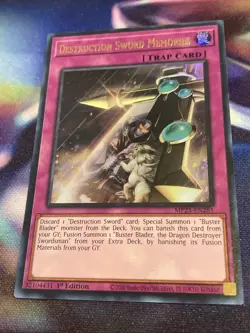 Yu-Gi-Oh! TCG Destruction Sword Memories MP25-EN281 Ultra Rare Yugioh NM/M - Image 2