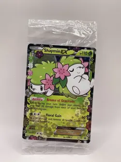 SEALED Pokemon Shaymin EX XY148 XY Generations Rare Holo Promo Black Star NM - Image 1