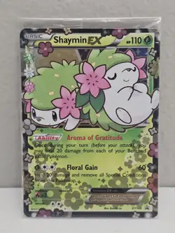SEALED Pokemon Shaymin EX XY148 XY Generations Rare Holo Promo Black Star NM - Image 1