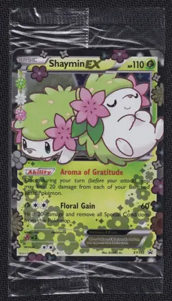 Pokemon Shaymin EX XY148 Holo Black Star Promo XY Generations Sealed - Image 1