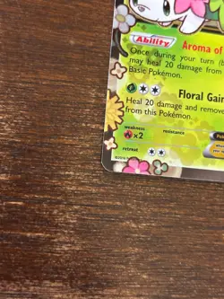 Pokemon TCG Shaymin EX XY148 Generations Holo Black Star Promo Card - Image 3