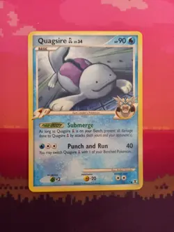 Pokemon Card Quagsire Rising Rivals Common 76/111 Near Mint - Image 1