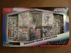 Pokemon SV-Prismatic Evolutions Figure Collection Box New & Extra cards - Image 1