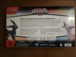 Pokemon SV-Prismatic Evolutions Figure Collection Box New & Extra cards - Image 2