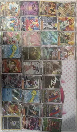 Pokemon Card Lot 31 VMAX EX, Full Art, Illistration Rare, Lot NM-LP - Image 1