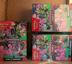 Pokemon TCG 🔥 3x Shrouded Fable Booster Bundle Lot 3 Sealed 18 Packs Brand New - Image 1