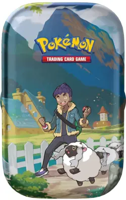 Pokemon TCG Crown Zenith Mini Tin Hop & Wooloo New Sealed 2 Booster Packs & More - Image 1
