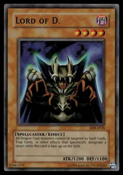 LORD OF D. SDKS-EN011 COMMON STRUCTURE DECK: SETO KAIBA YU-GI-OH - Image 1