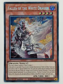 Yu Gi Oh - BPRO-EN024 Fallen of the White Dragon - Secret Rare - Image 1