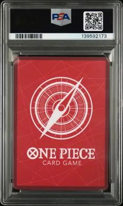 One Piece Shanks OP09-001 - PSA 10 Gem Mint - 2025 PSA Magazine Promo - Image 2
