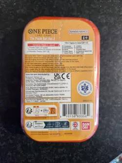 One Piece TCG Mini Tin Pack Set Vol 2 Luffy Straw Hat New Sealed English - Image 2