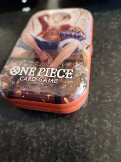 One Piece TCG Mini Tin Pack Set Vol 2 Luffy Straw Hat New Sealed English - Image 3