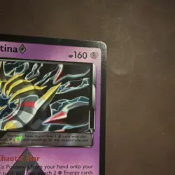 Pokemon TCG Giratina Prism Star 58/156 Sm-Ultra Prism Holo Rare 160HP Card - Image 5