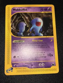 Wobbuffet 45/144 Skyridge Rare Pokemon Card Excellent! - Image 1