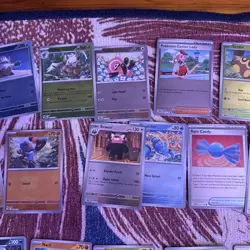 Pokemon Mega Evolution Bulk Card Lot of 114 - - 11 Holo, 7 Reverse - Image 3