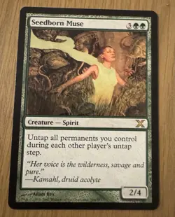 MTG Seedborn Muse Tenth Edition Regular LP/NM - Image 1