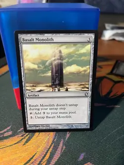 MTG Basalt Monolith Commander 2013 Regular (237/356) LP FREE SHIPPING - Image 1