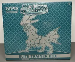 Pokemon TCG Sun and Moon Crimson Invasion Elite Trainer Box Factory Sealed 820650802607 - Image 1