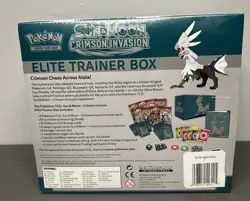 Pokemon TCG Sun and Moon Crimson Invasion Elite Trainer Box Factory Sealed 820650802607 - Image 2