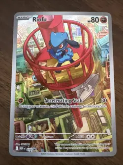 Pokemon Riolu 010 Me: Mega Evolution ETB Promo Holo - Image 1