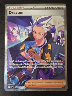 Drayton 244/191 - Surging Sparks - Special Illustration Rare - Pokemon - Image 1
