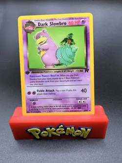 Pokemon TCG Dark Slowbro Team Rocket 29/82 Non-Holo Rare 1st Edition NM/MT - Image 1