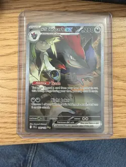 Pokemon Journey Together N's Zoroark ex 185/159 Sv09: Special Illustration Rare - Image 1