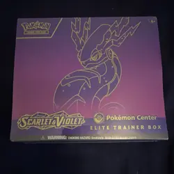 Pokemon Scarlet & Violet Pokemon Center Elite Trainer Box English Miraidon - Image 1