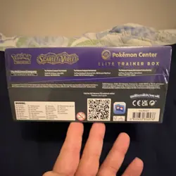Pokemon Scarlet & Violet Pokemon Center Elite Trainer Box English Miraidon - Image 2