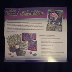 Pokemon Scarlet & Violet Pokemon Center Elite Trainer Box English Miraidon - Image 4