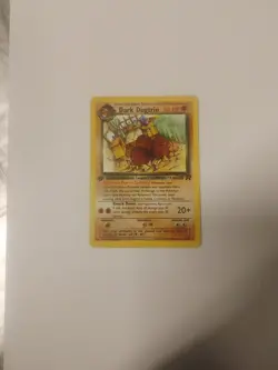 Pokemon 1st Edition Dark Dugtrio Team Rocket Regular Rare Pre-owned - Image 1