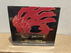 Pokemon Center Lost Origin Elite Trainer Box ETB Factory Sealed W Protector - Image 1