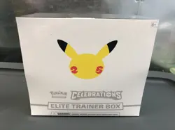 Pokemon Celebrations 25th Anniversary Elite Trainer Box ETB Sword & Shield 820650809439 - Image 1