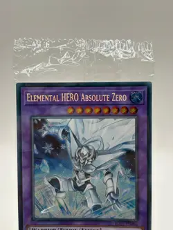 Yu-Gi-Oh! Elemental Hero Absolute Zero BLC1-EN004 Limited Edition Sealed - Image 2