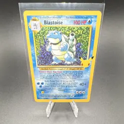 Pokemon Blastoise 2/102 Celebrations Classic Collection 100 HP Holo Card English - Image 1