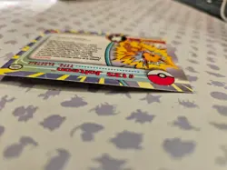 Jolteon #135 Topps TV Animation Edition Rainbow Foil Blue Logo LP Pokemon Card - Image 5