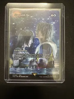 Stay with Me - Rhystic Study (Showcase) Final Fantasy: Through the Ages Regular - Image 1