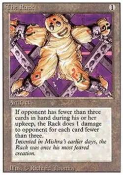 The Rack - Revised Edition # MTG Magic The Gathering - Image 1