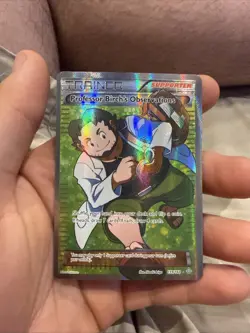 Pokemon TCG Professor Birch's Observations 159/160 Holo Full Art LP/NM - Image 1