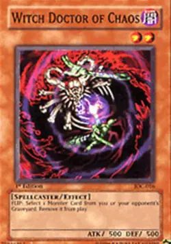 Witch Doctor of Chaos - IOC-016 - Common - Unlimited Edition - Moderately Played - Image 1