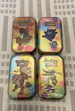 Pokemon TCG 151 Mini Tins x 4 - Brand New Sealed - Image 1