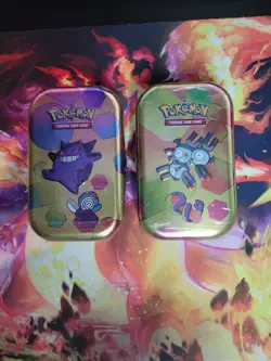 Pokemon TCG Scarlet & Violet 2 x 151 Mini Tins 4 Packs Brand New Factory Sealed - Image 1