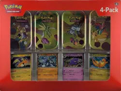 x2 Pokemon TCG Scarlet & Violet 151 Mini Tins (4 Pack) Sam’s Exclusive Sealed - Image 1