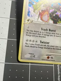 Rayquaza C 8/147 Supreme Victors Cosmos Holo Rare Pokemon Card LP - Image 4