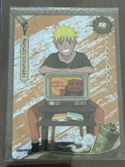 NARUTO Uzumaki Shippuden PSA Magazine Promo Card SEALED - Image 2