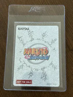 NARUTO Uzumaki Shippuden PSA Magazine Promo Card SEALED - Image 3