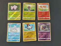 Pokemon TCG SM Forbidden Light Reverse Holo Common Card Lot of 16 - Image 2